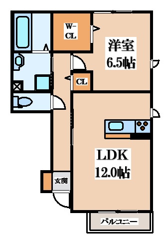 【間取り】 | グランシャリオⅡ