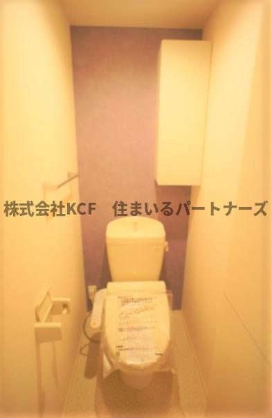 オリーヴァ東櫛原B棟のトイレ|ゆったりとした空間のトイレです