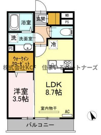 プリムローズの間取り