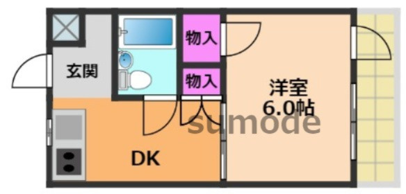 【間取り】 | アンフィニィ西町Ⅱ