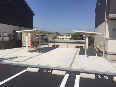 【駐車場】 | クレール水神Ｂ棟