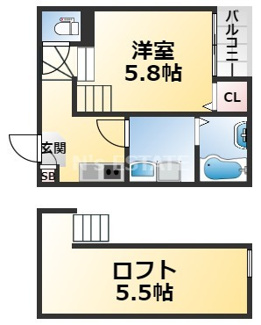 【間取り】 | ハーモニーテラス本庄町