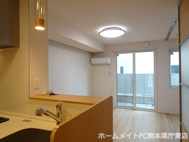 熊本市東区花立５丁目のアパートの内装