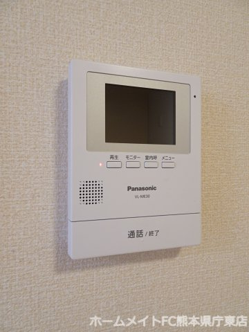 熊本市東区花立５丁目のアパートのセキュリティ