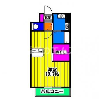 【間取り】 | ＬＩＢＴＨ博多駅南 | ＬＩＢＴＨ博多駅南の間取り
