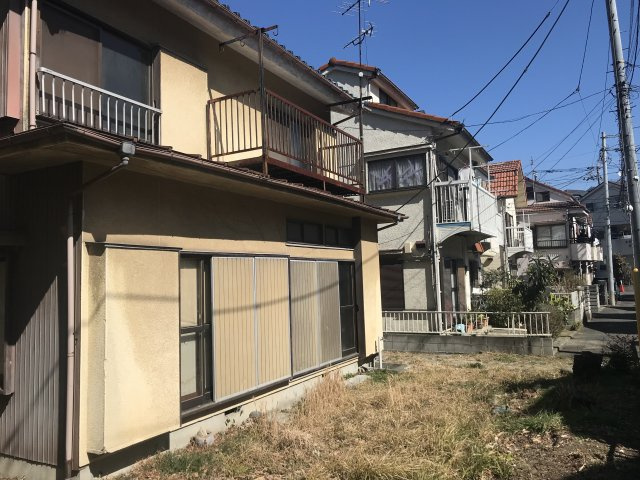 【 売主 】横浜市南区堀ノ内町2丁目　売地（古家付）の外観