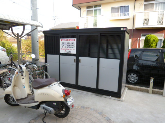 倉敷市茶屋町のアパートのその他共用部分|敷地内ゴミステーション