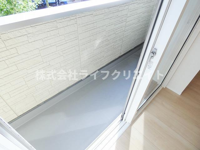 トリアテュラーのバルコニー