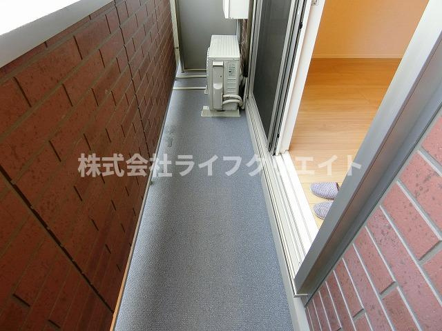 トリアテュラーのバルコニー
