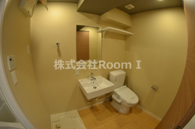 【トイレ】 | アクアプレイス北浜 | 落ち着いたトイレです