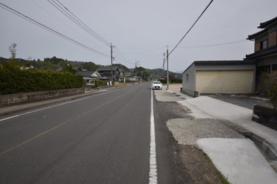 【前面道路含む現地写真】 | 高城町高山土地