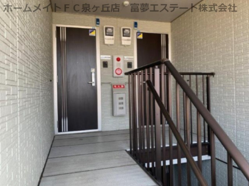 アヴァンセ和泉中央 A棟のロビー