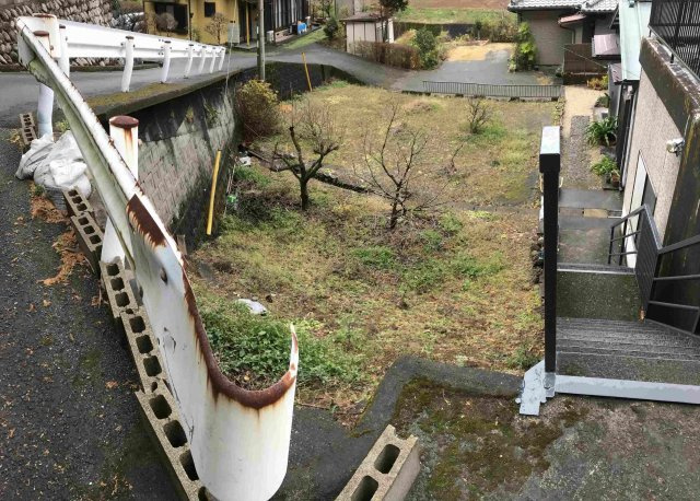 裾野市茶畑売地の外観|北側から撮影