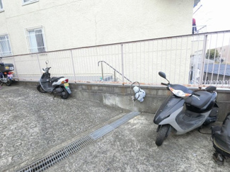 【その他共用部分】 | バイク置場です。