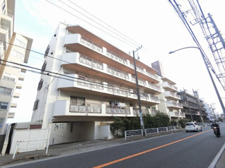 【外観】 | 総戸数５０戸、昭和５０年２月築、管理人は日勤勤務につき管理体制良好です♪