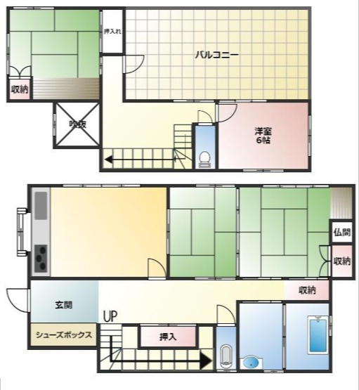 【間取り】 | 宇城市不知火町亀松 | ☆間取り図☆
