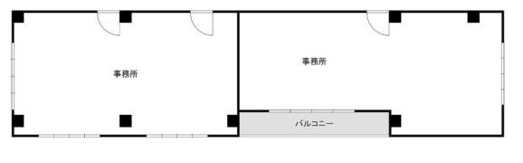 堺市堺区北三国ケ丘町　貸店舗　物件番号：177677の間取り