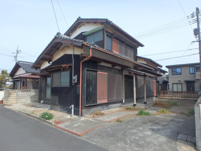 連島町鶴新田　売地　現況渡しの外観