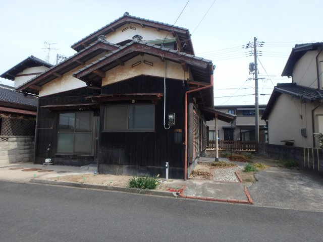 連島町鶴新田　売地　現況渡しの外観