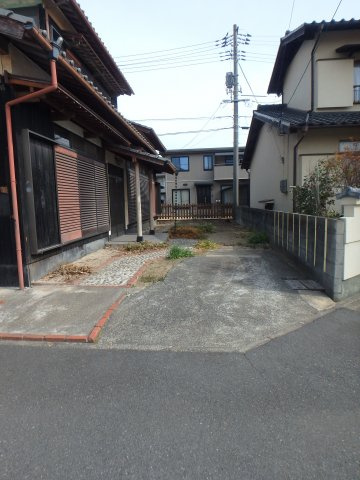 連島町鶴新田　売地　現況渡しの外観