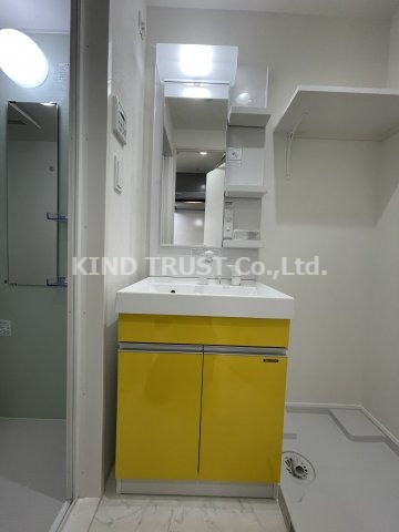 ビガーポリス416天満四丁目Ⅱの独立洗面台|独立洗面台、朝の身支度には欠かせません