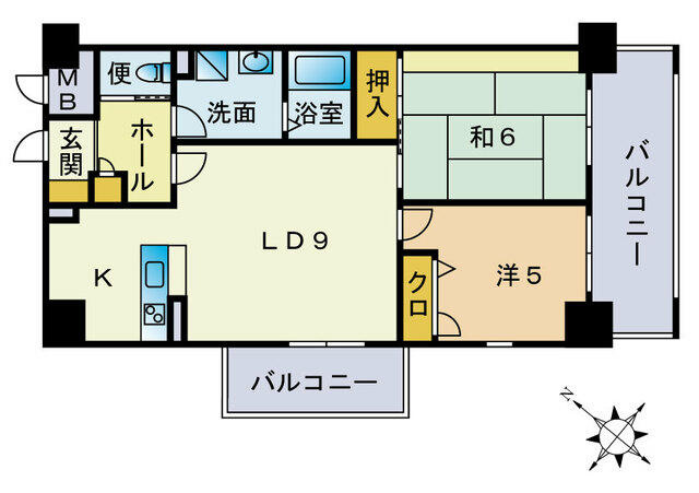【間取り】 | アミティエ博多駅南 | 間取