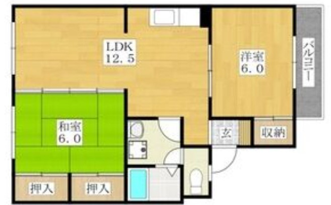 【間取り】 | ハイムアゼリア