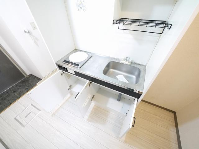 グレイスフローラ富雄のキッチン|使いやすいキッチンです