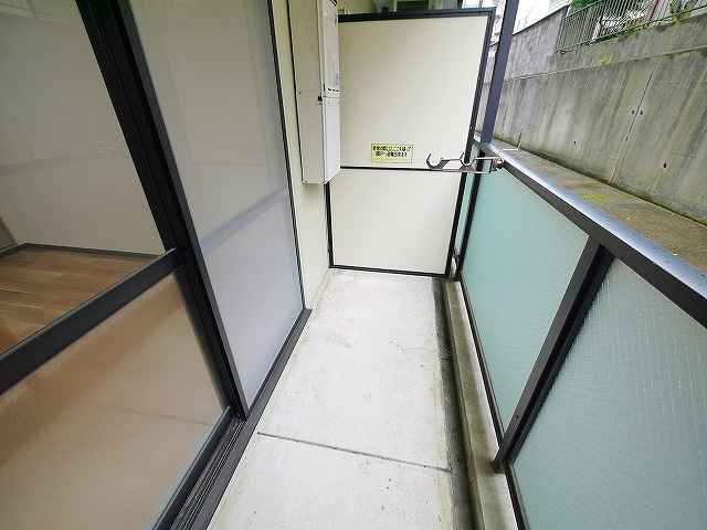 グレイスフローラ富雄のバルコニー