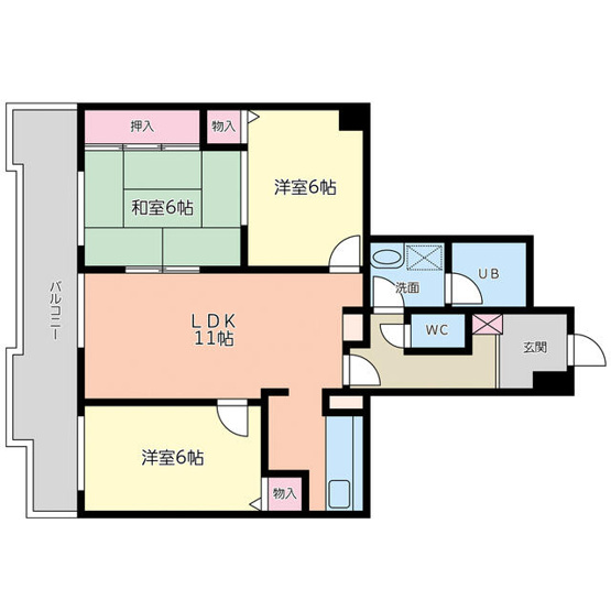 【間取り】 | コートタウン駅東