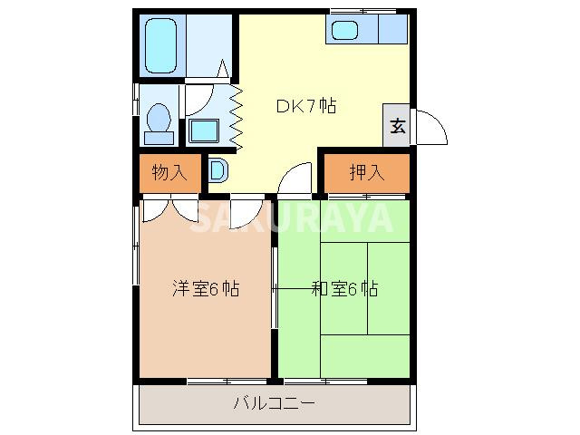 エルフロードの間取り