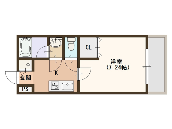 【間取り】 | プルミエール住之江