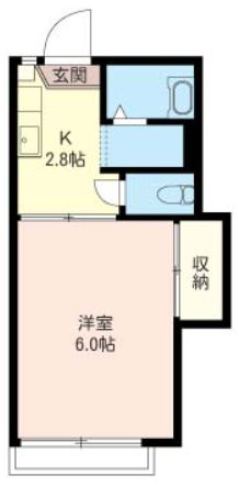 コーポ泉の間取り