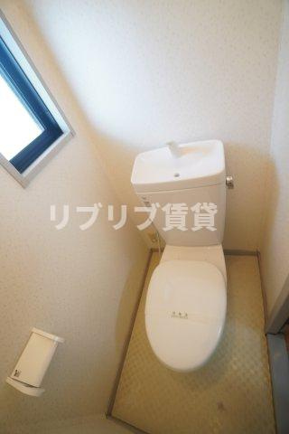 ラフィーネ寒川　Ｃ棟のトイレ