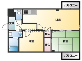 【間取り】 | メゾンCUBE