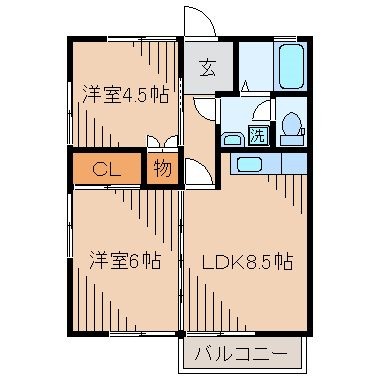 【間取り】 | 小田アパート