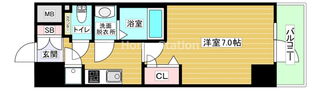 【間取り】 | ファーストステージ梅田WEST