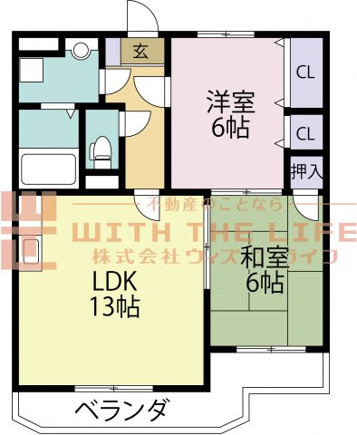 コンフォールⅡ【キャッシュバック対象物件】の間取り