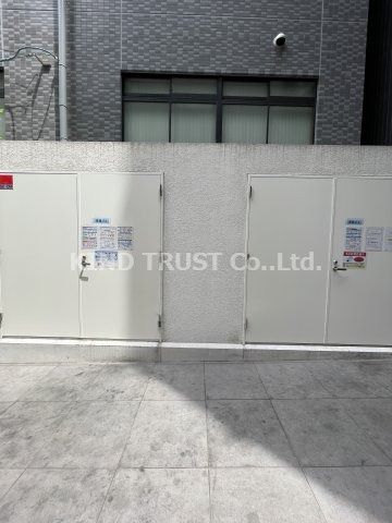 メインステージ西天満 T’s squareのその他共用部分|敷地内ごみ置き場です