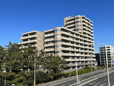 【外観】 | ライオンズガーデン湘南緑が浜　海見えの角部屋です。