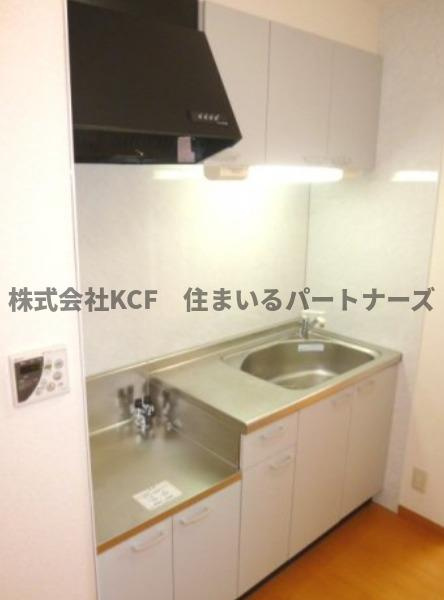 アムールポパイのキッチン|コンパクトなキッチンで掃除もラクラク