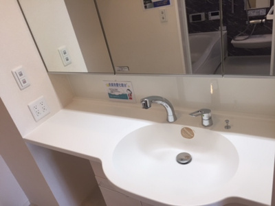 【独立洗面台】 | クレール水神Ｂ棟