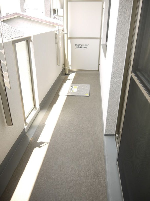 ベルフォーレのバルコニー