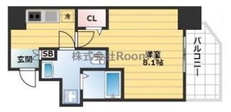 【間取り】 | エグゼ堺筋本町