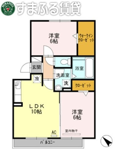 【間取り】 | ウイン　岡崎市中村町