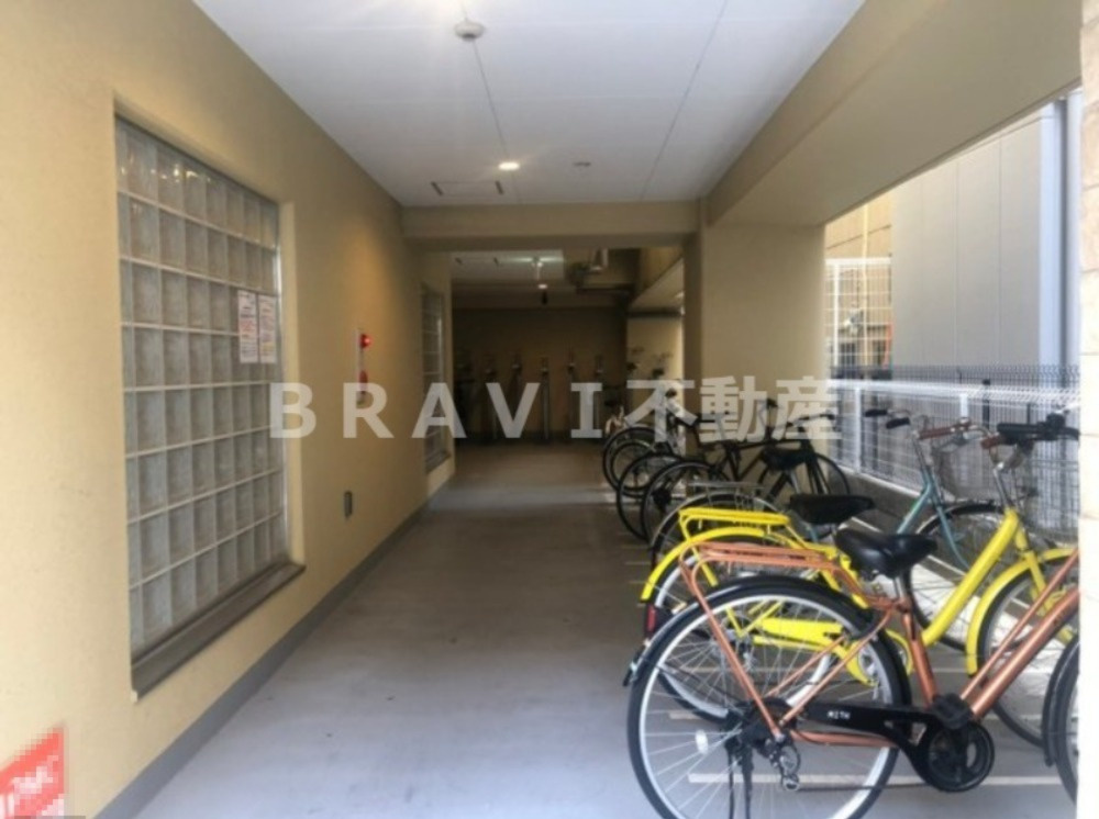 HERITAGE夕陽丘 BRAVI不動産のその他共用部分|【HERITAGE夕陽丘】駐輪場