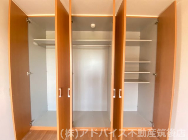 筑後市大字長浜の賃貸マンションの収納