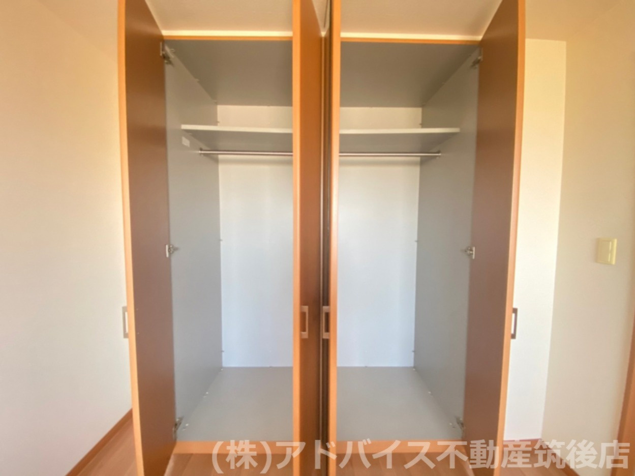 筑後市大字長浜の賃貸マンションの収納