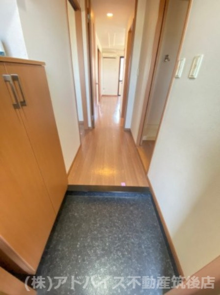 筑後市大字長浜の賃貸マンションの玄関
