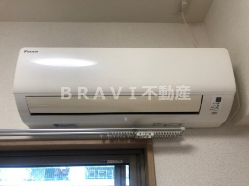 HERITAGE夕陽丘 BRAVI不動産の設備|【HERITAGE夕陽丘】エアコン付きで快適